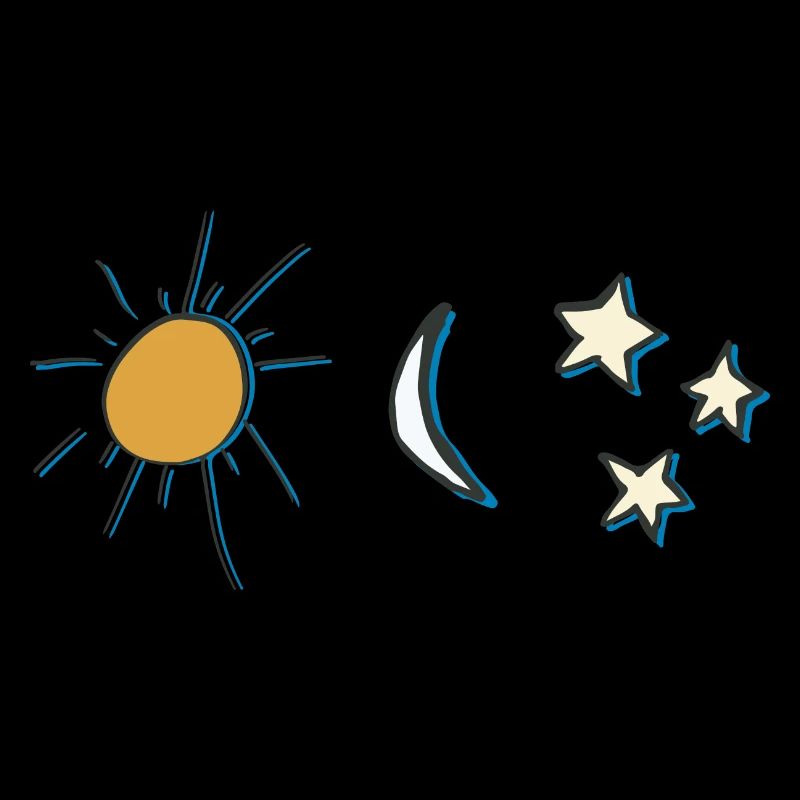 Sun, Moon and Stars