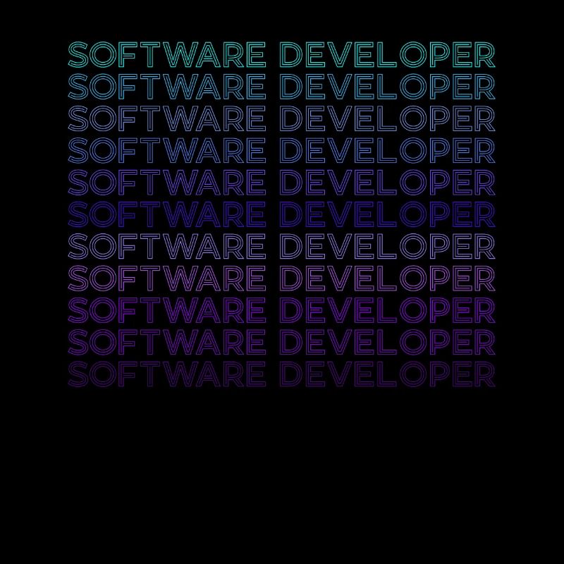 Softwareentwickler Computerprogrammierer Retro