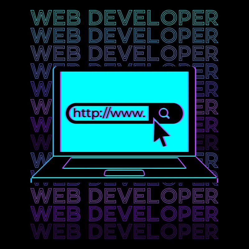 Web Developer Web Development Retro
