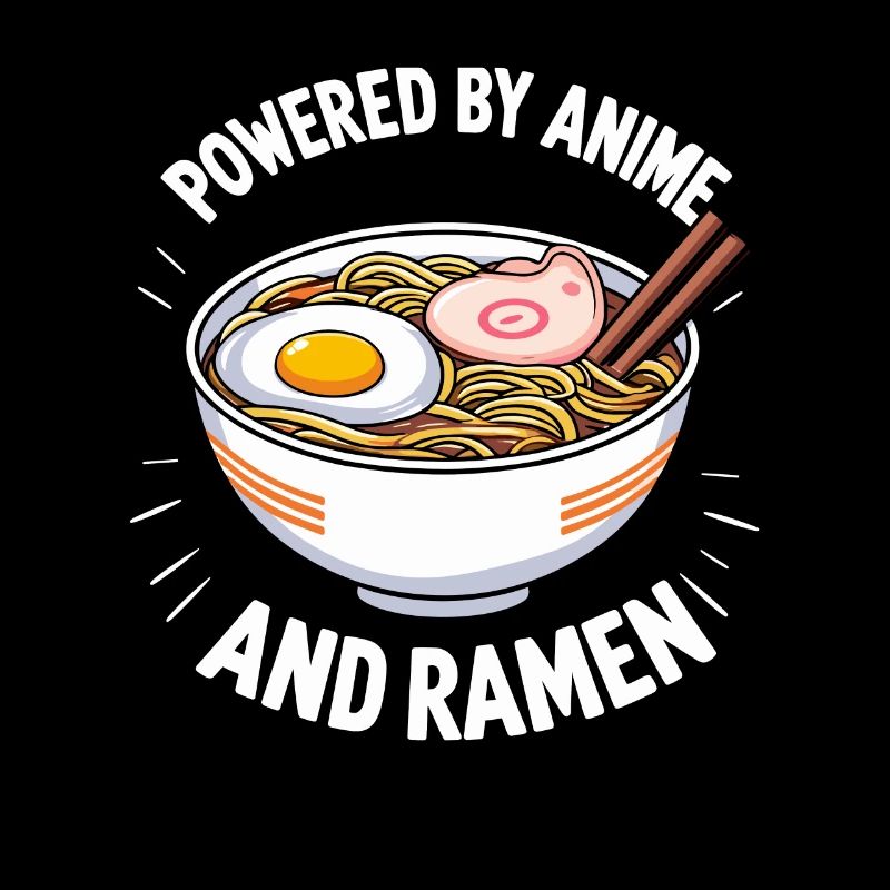 Powered By Anime And Ramen