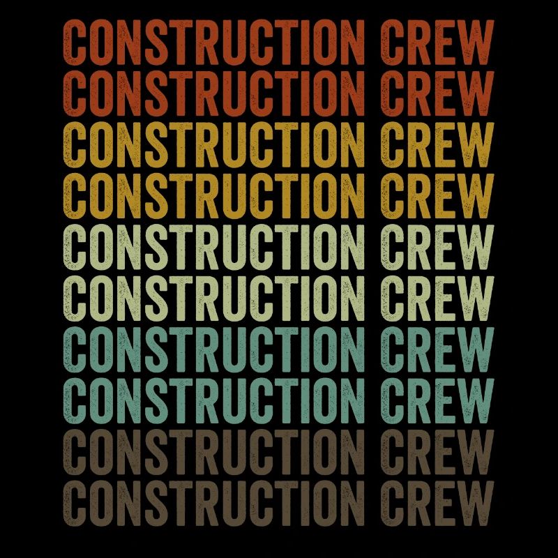 Équipe de construction Ouvriers de la construction Excavatrices