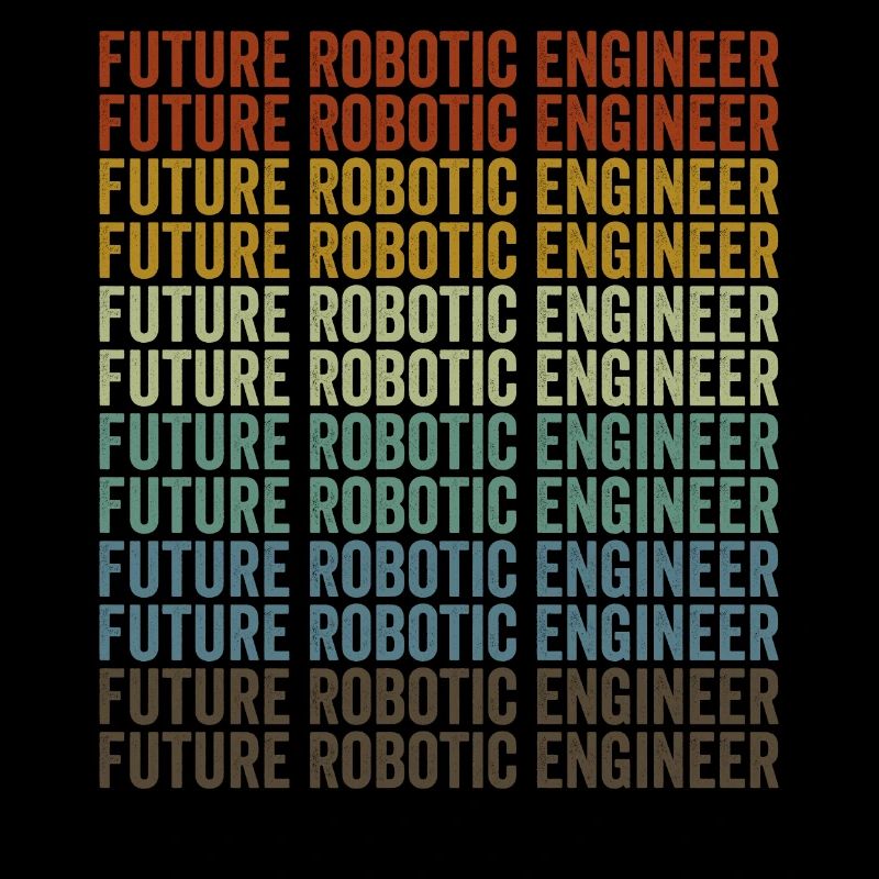 Future robot engineer robot lover Ro