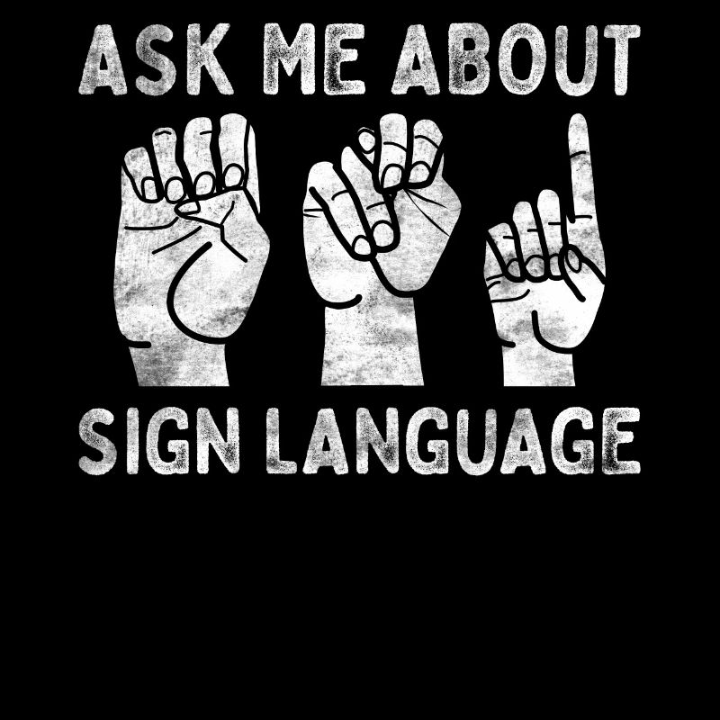 Deaf Pride ASL Sign Language
