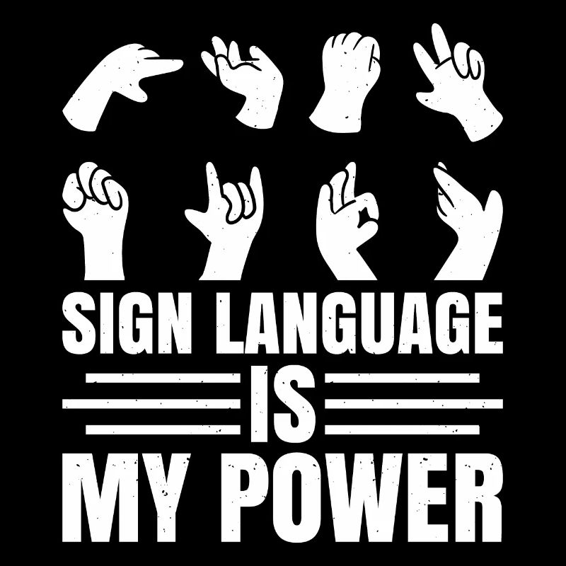 Deaf Pride ASL Sign Language