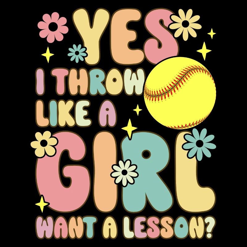 Fille de softball