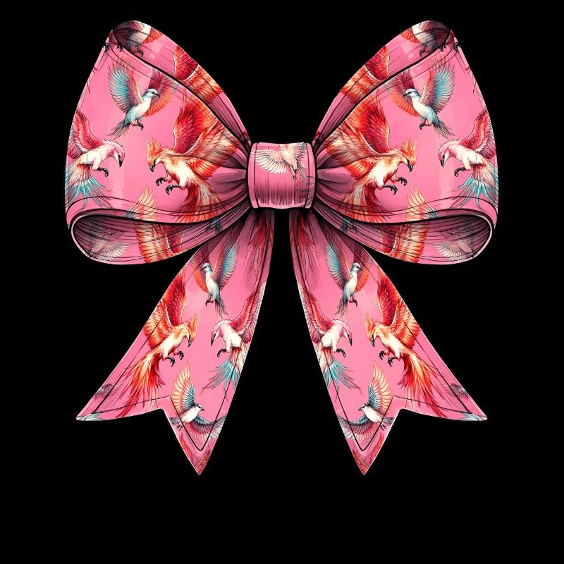 Coquette Bow Phoenix Muster Mythical Eagle Mädchen