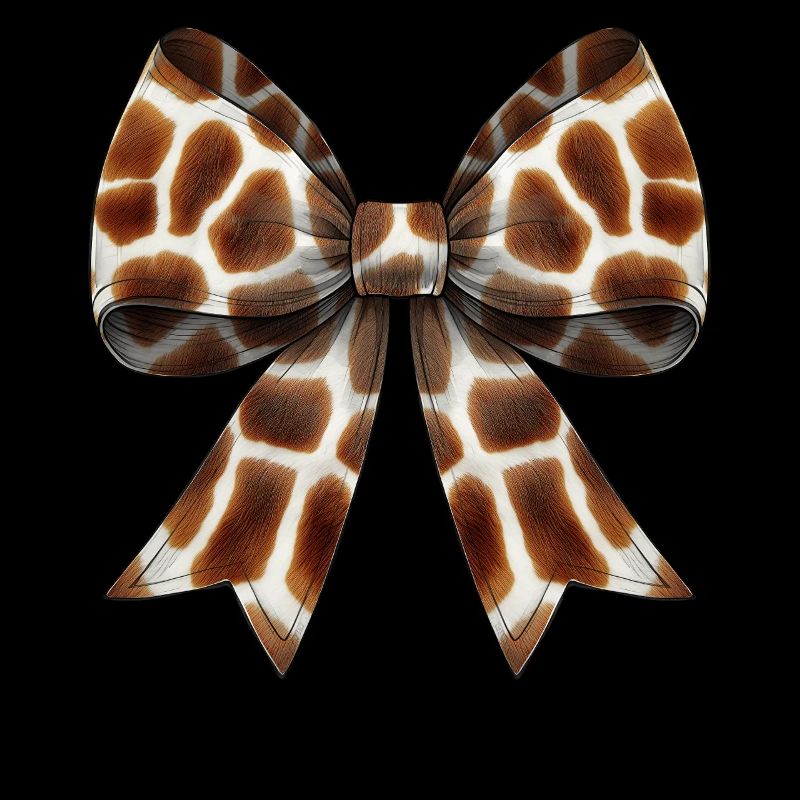 Coquette Bogen Giraffe Druck Mädchen Mutter