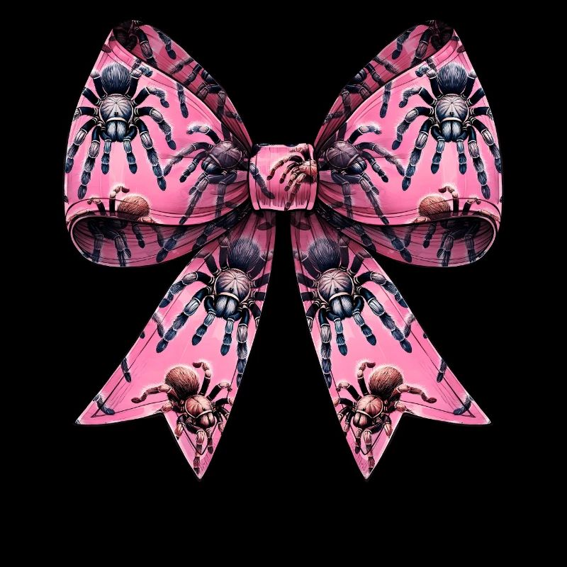 Coquette Bow Tarantula Spider Pattern Girl Mom