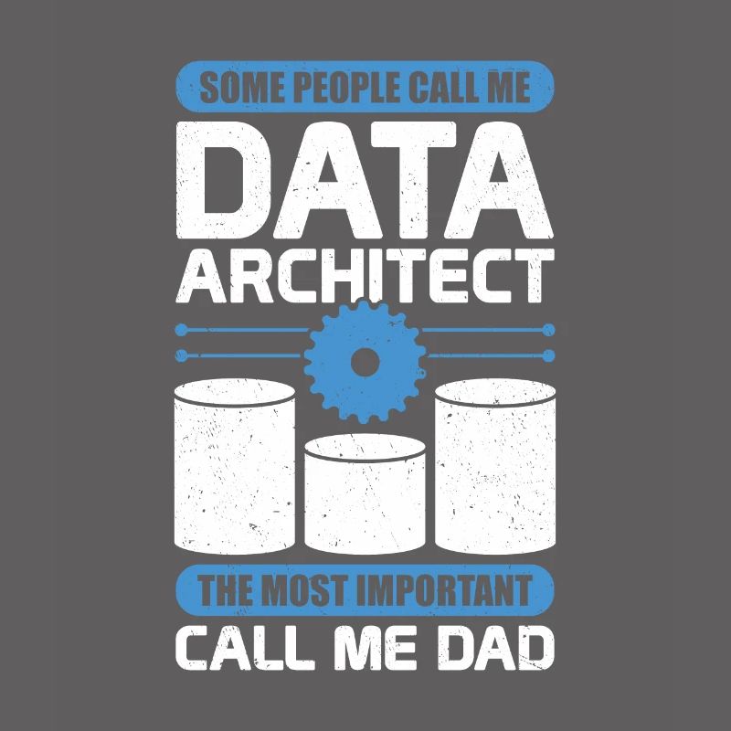 Data Architecture Database Architect Dad Gift