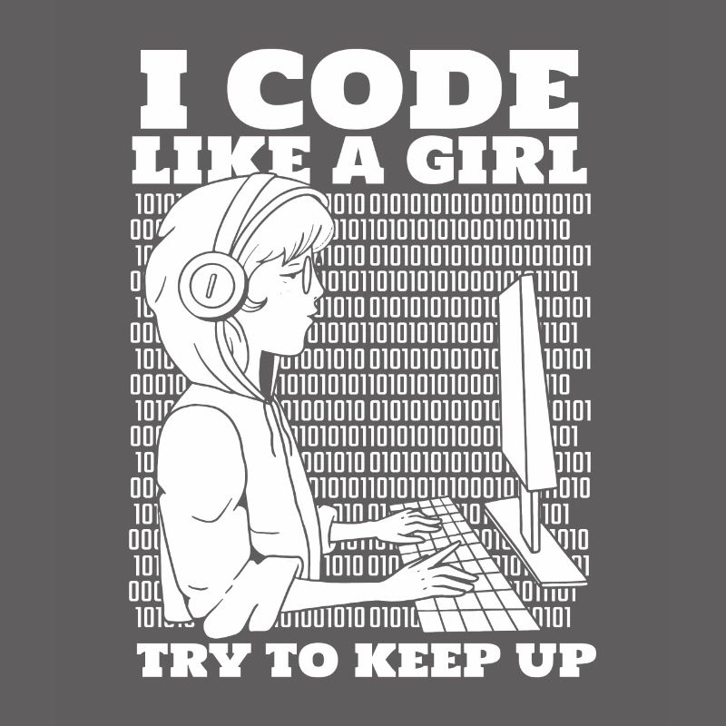 Developer Coder Programmer Girl