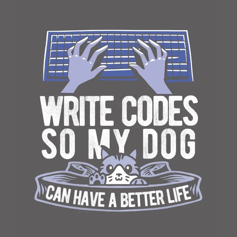 Entwickler Coder Programmierer Katze