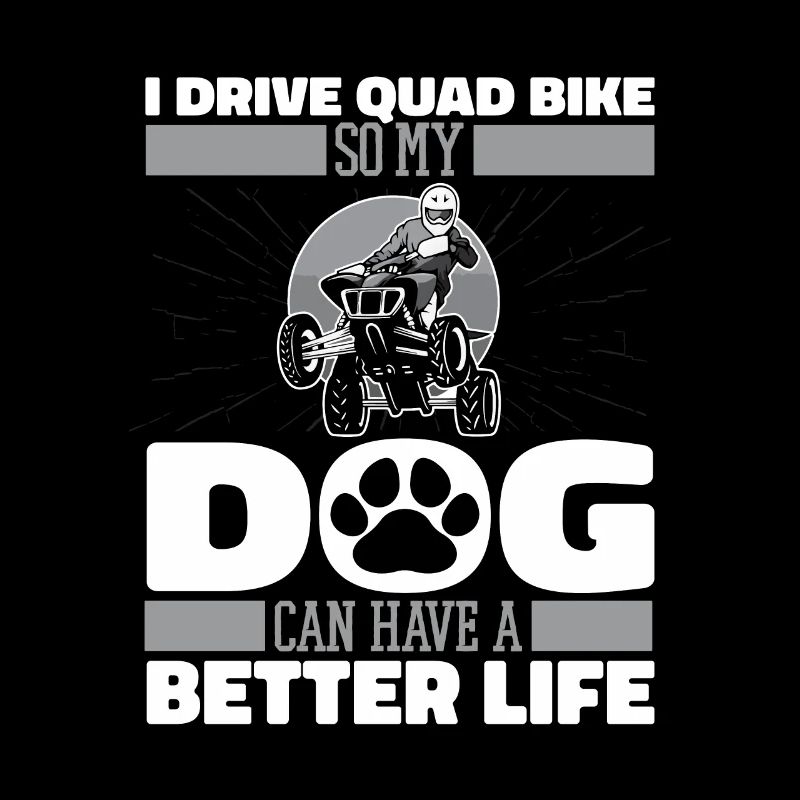 Chien de quad