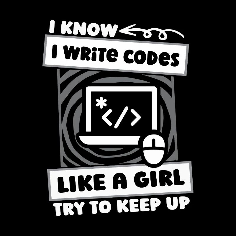 Developer Coder Programmer Girl