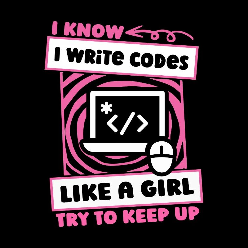 Developer Coder Programmer Girl