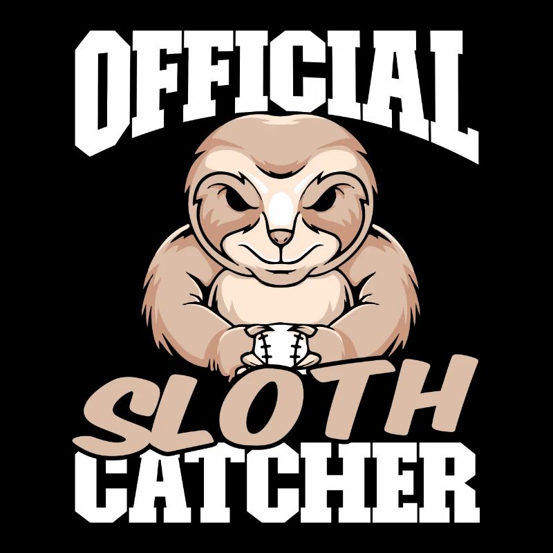 Sloth Funny Sloth Baseball