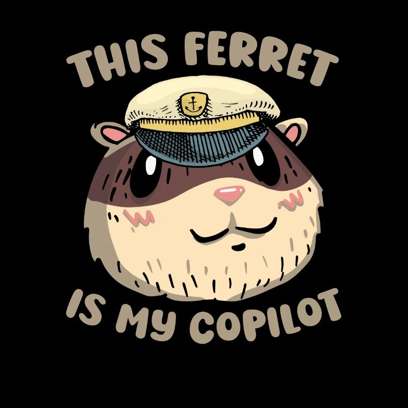 Ferret polecat co-pilot