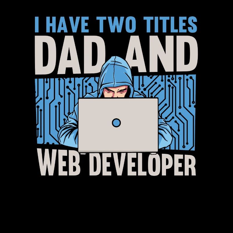 Web Entwickler Webdeveloper Vater