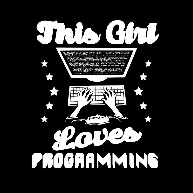 Developer Coder Programmer Girl