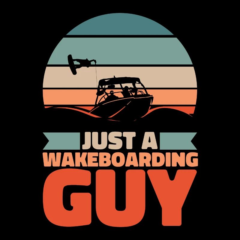 Wakeboard Wakeboarder Juste un gars de wakeboard