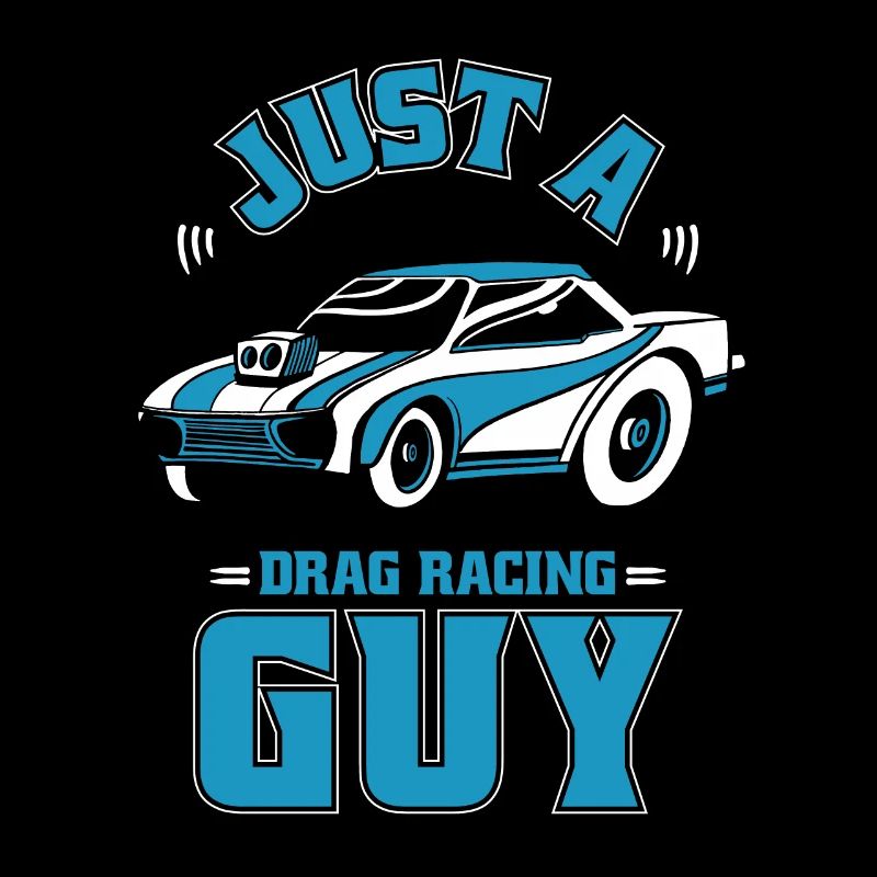 Dragster Drag Race Juste un gars de course de dragsters