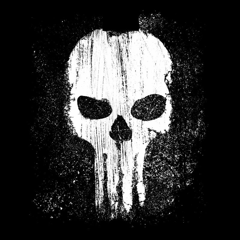 Skull Skull Bone Used Look Cool Gift