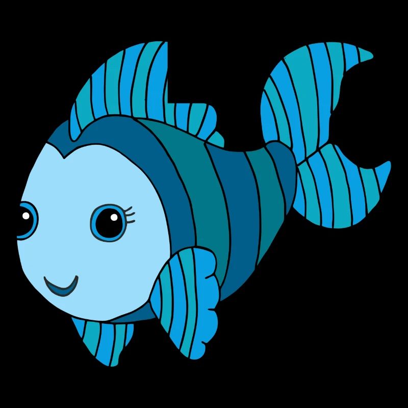 Bunter Fisch