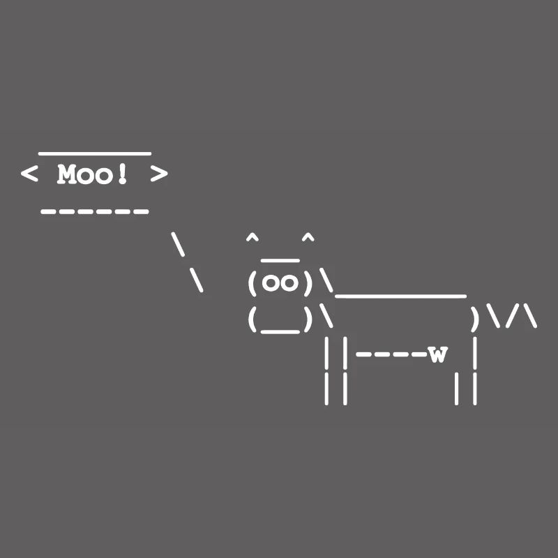 Cowsay - Linux - Terminal
