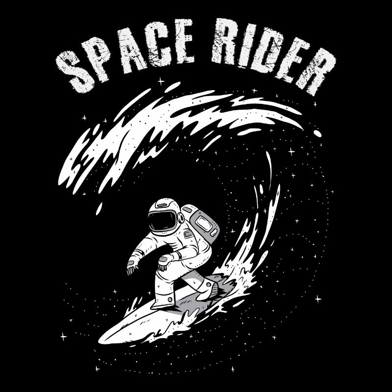 Surfender Astronaut Space Rider