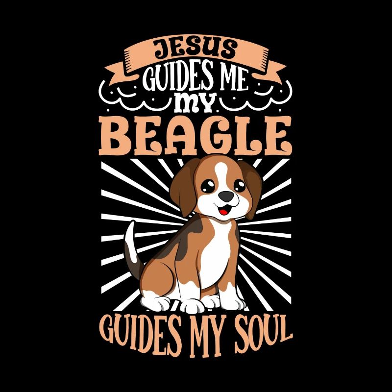 Jésus et mon Beagle