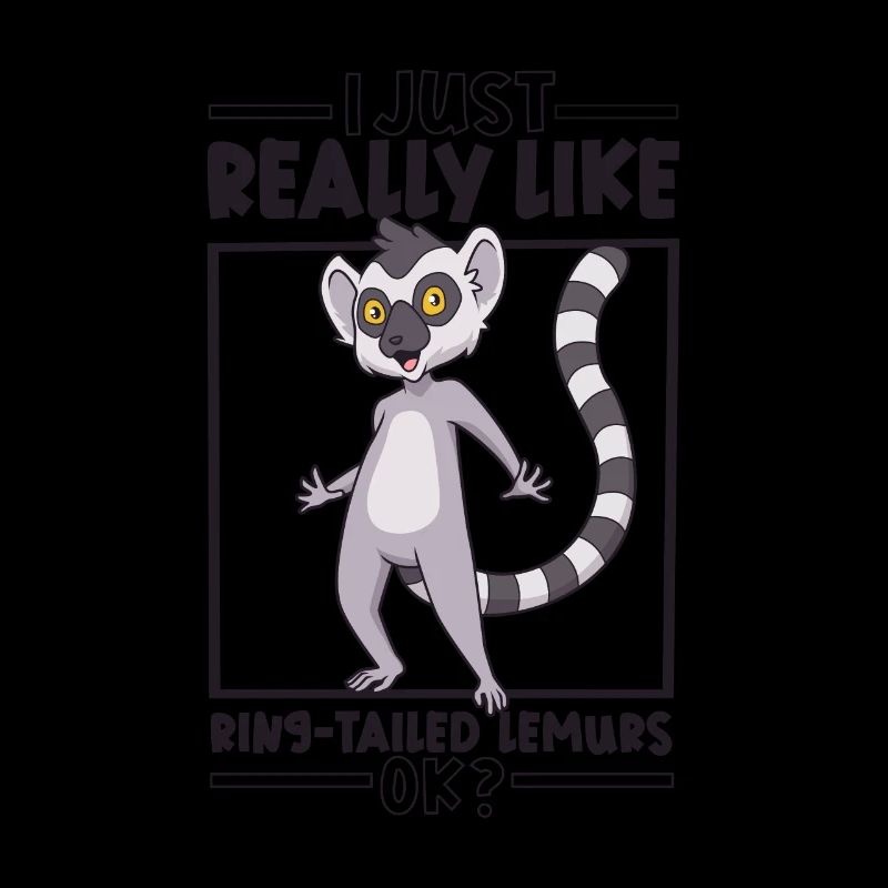 I love ring-tailed lemurs - ring-tailed lemurs