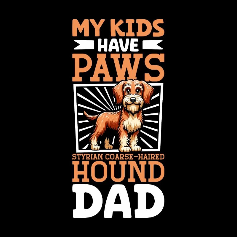 Styrian Wire-haired Hound Papa