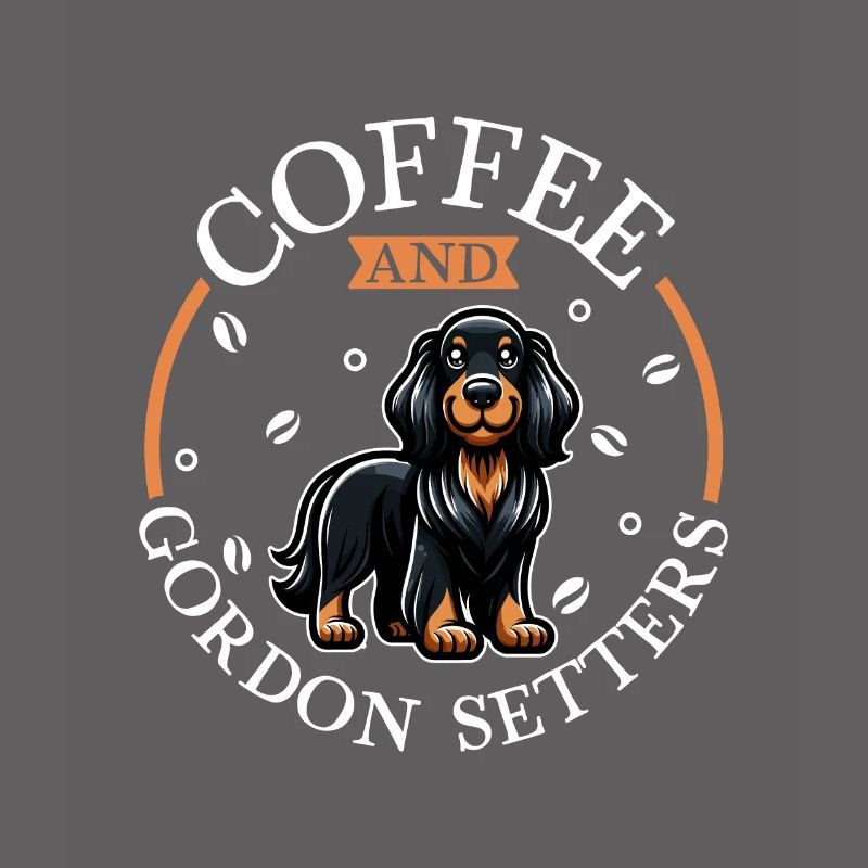Kaffee und Gordon Setter