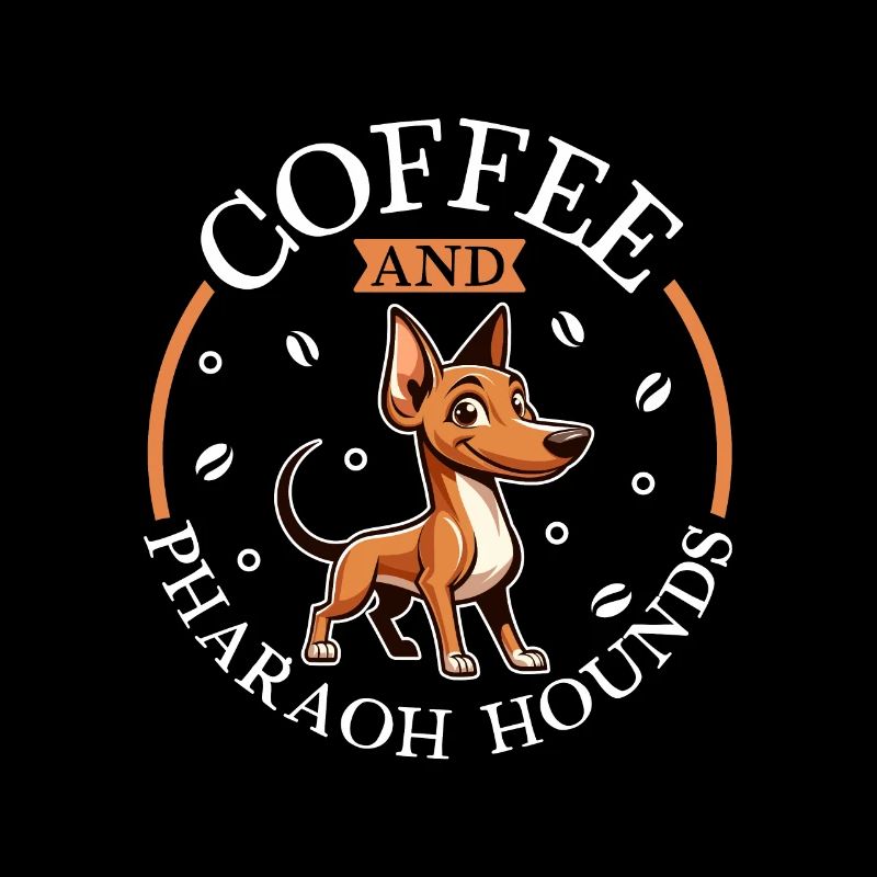 Café et chien pharaon