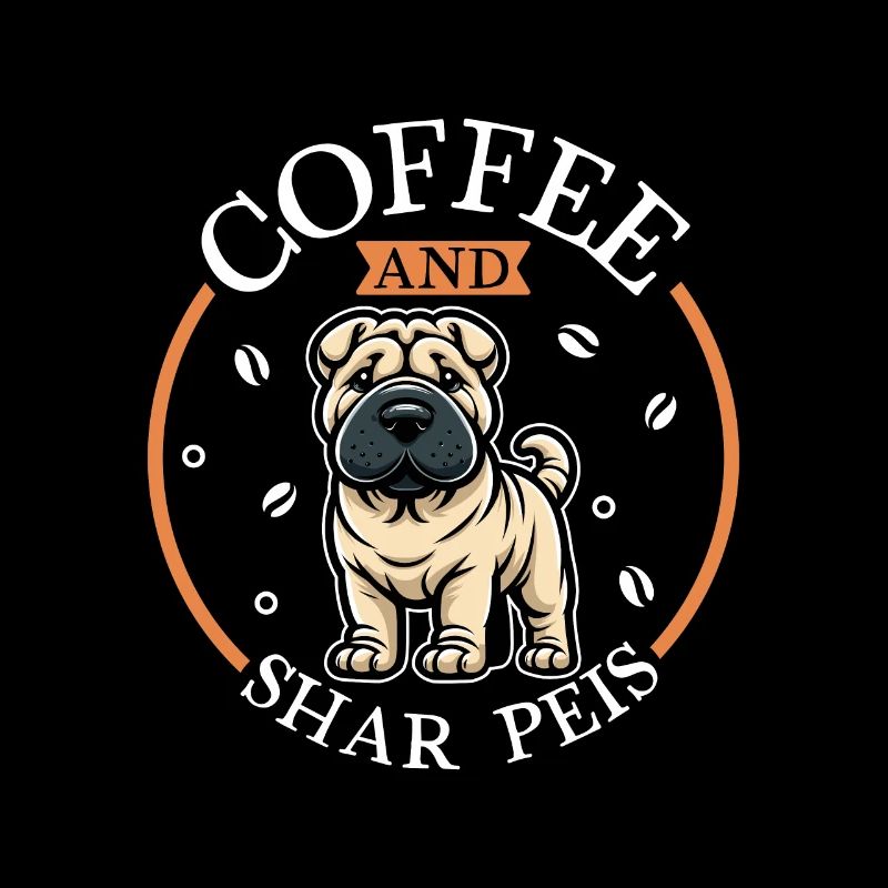 Café et Shar-Pei