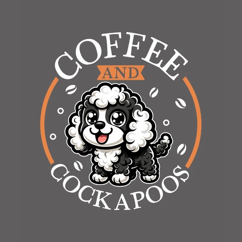 Kaffee und Cockapoo