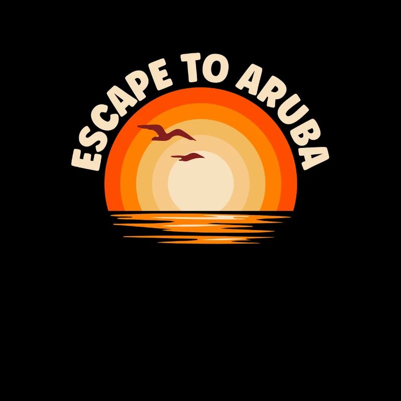 Ich fliehe nach Aruba