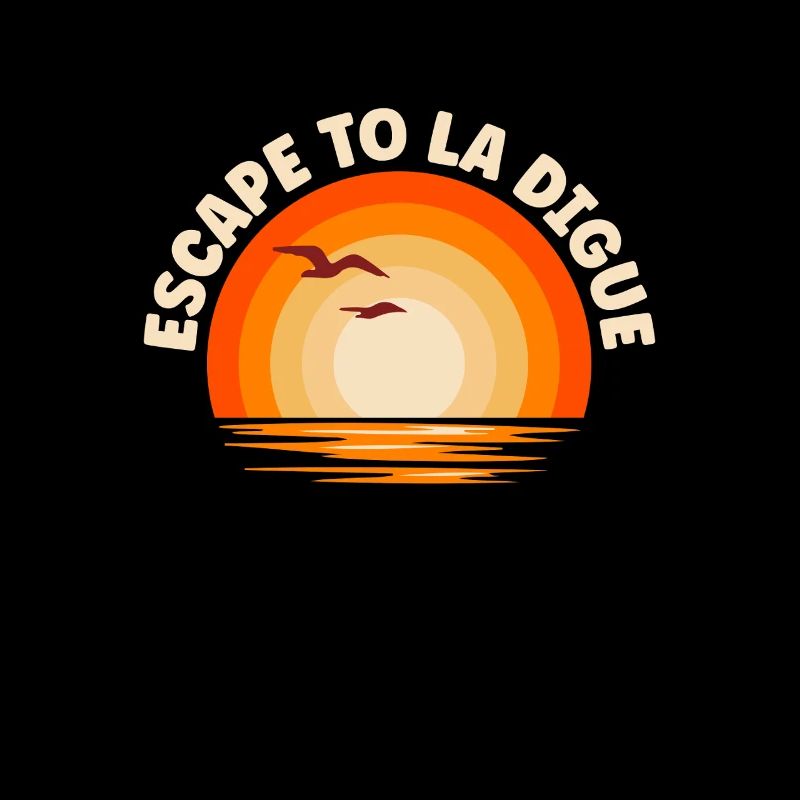 Ich fliehe nach La Digue
