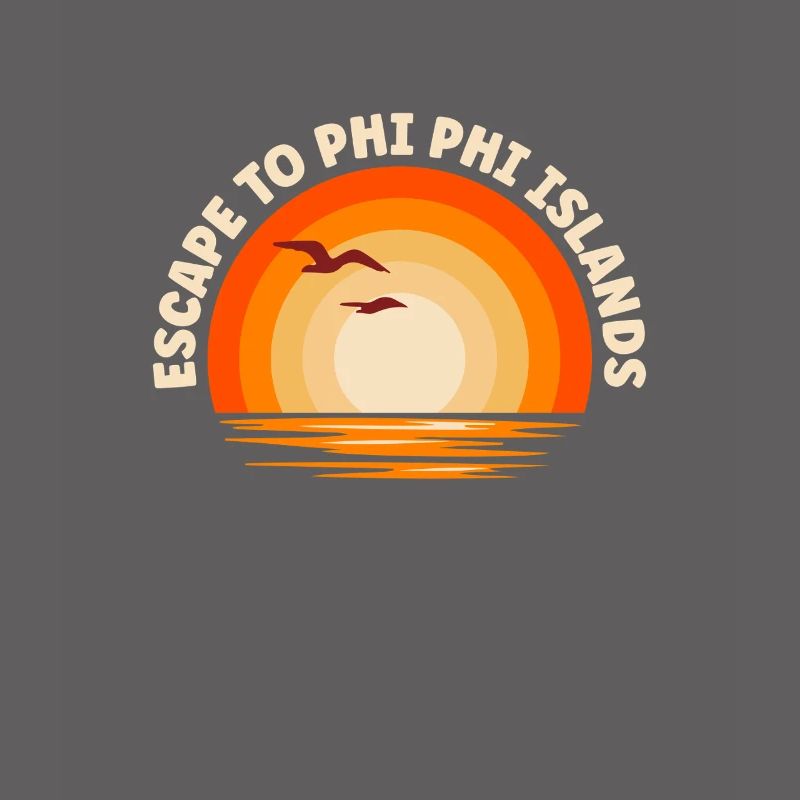 Je fuis vers les îles Phi Phi