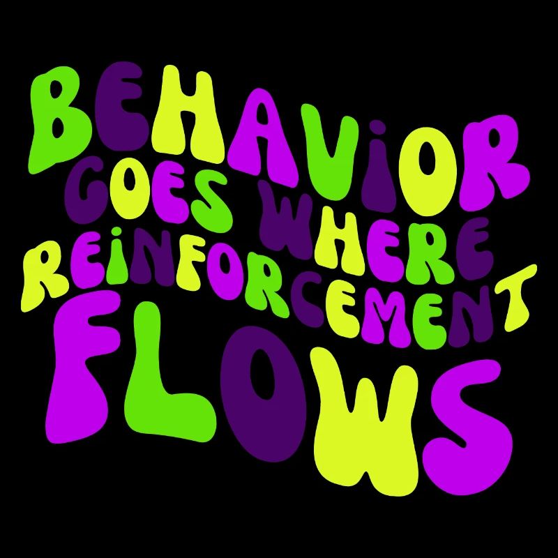 Behavior Goes Where Reinforcement Flows