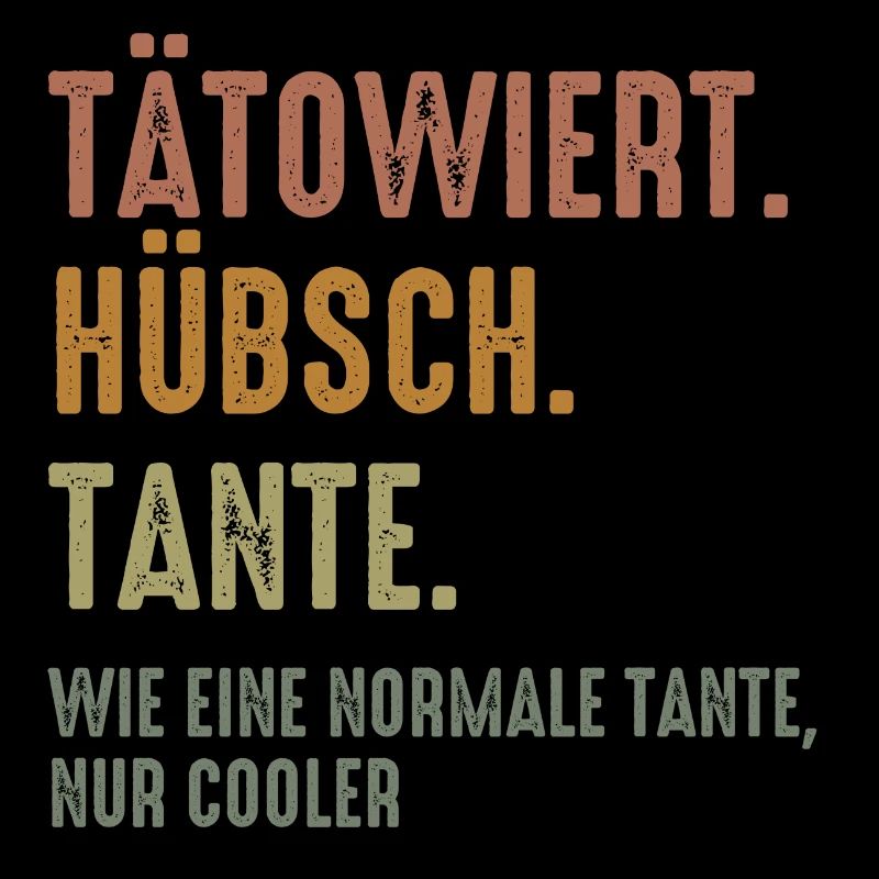 Tätowiert Hübsch Tante