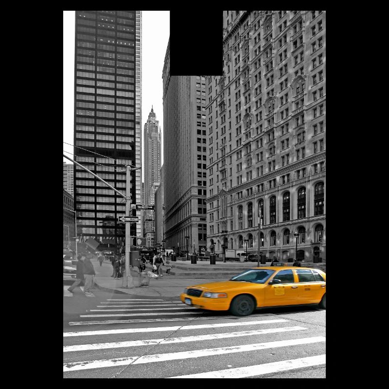NYC Yellow Cabs Trinity Place