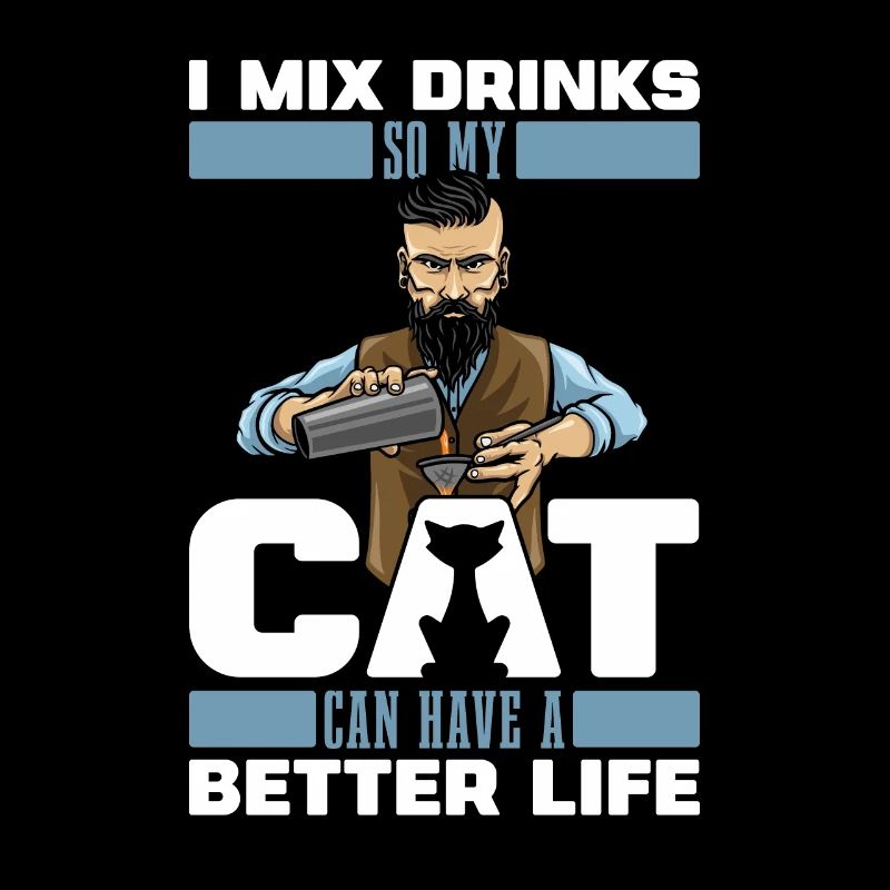 Bartender Bartender Cat Bartender