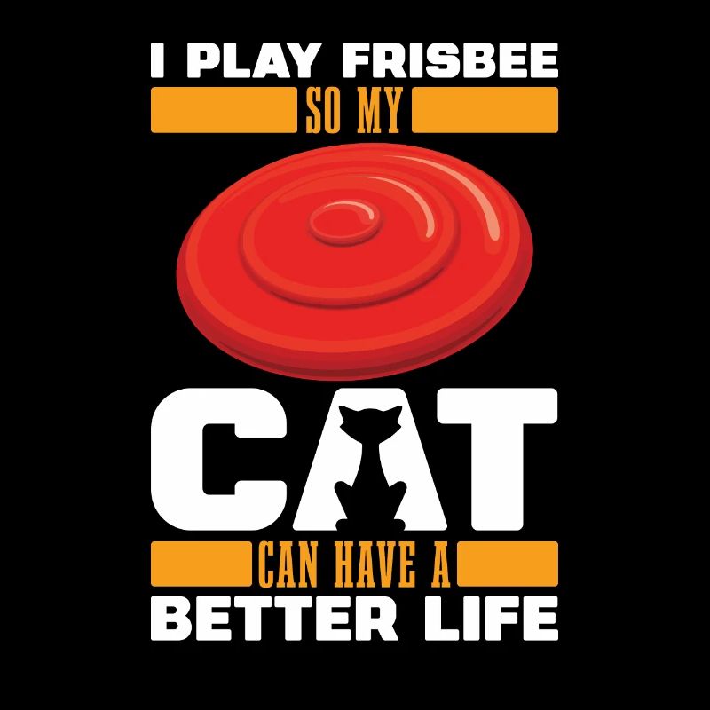 Frisbee Cat