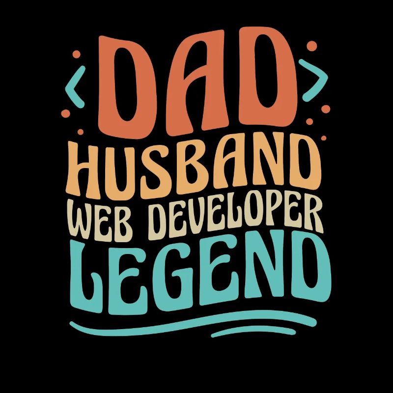Web Entwickler Webdeveloper Vater