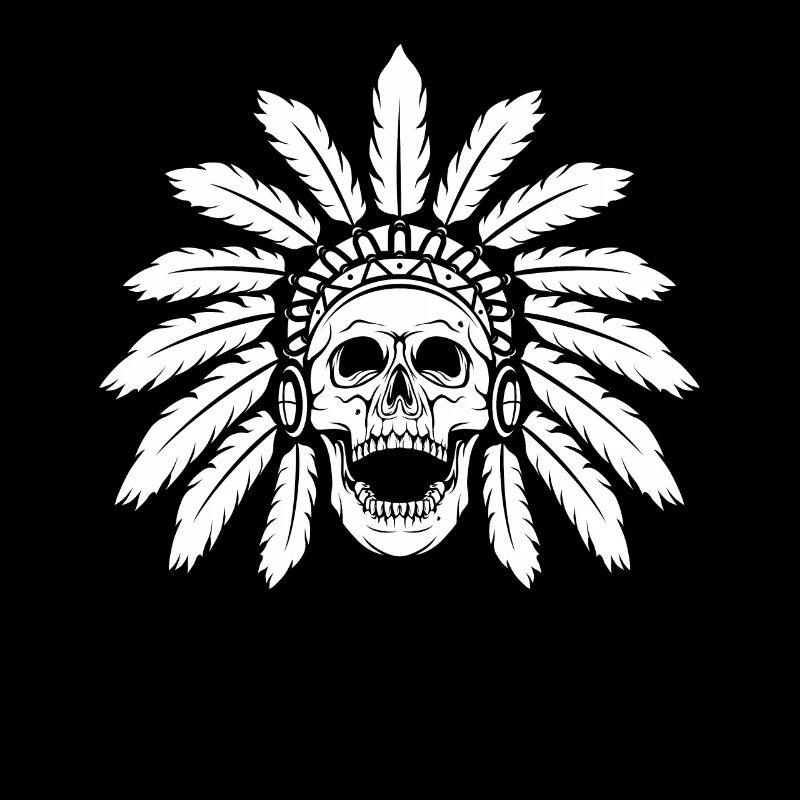Indigenous Skull Skull