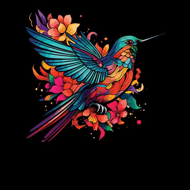 Colibri, Fleurs, Oiseau De Fleur