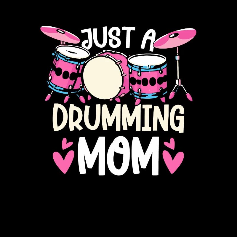 Schlagzeug Drummer Schlagzeuger Mutter