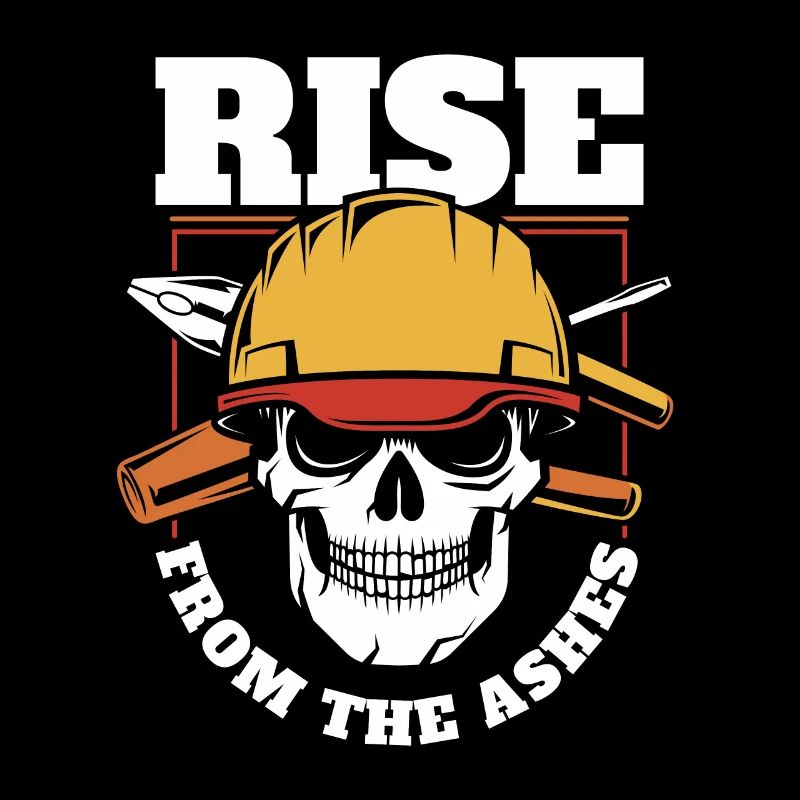 Electrician Electronics Technician Skull