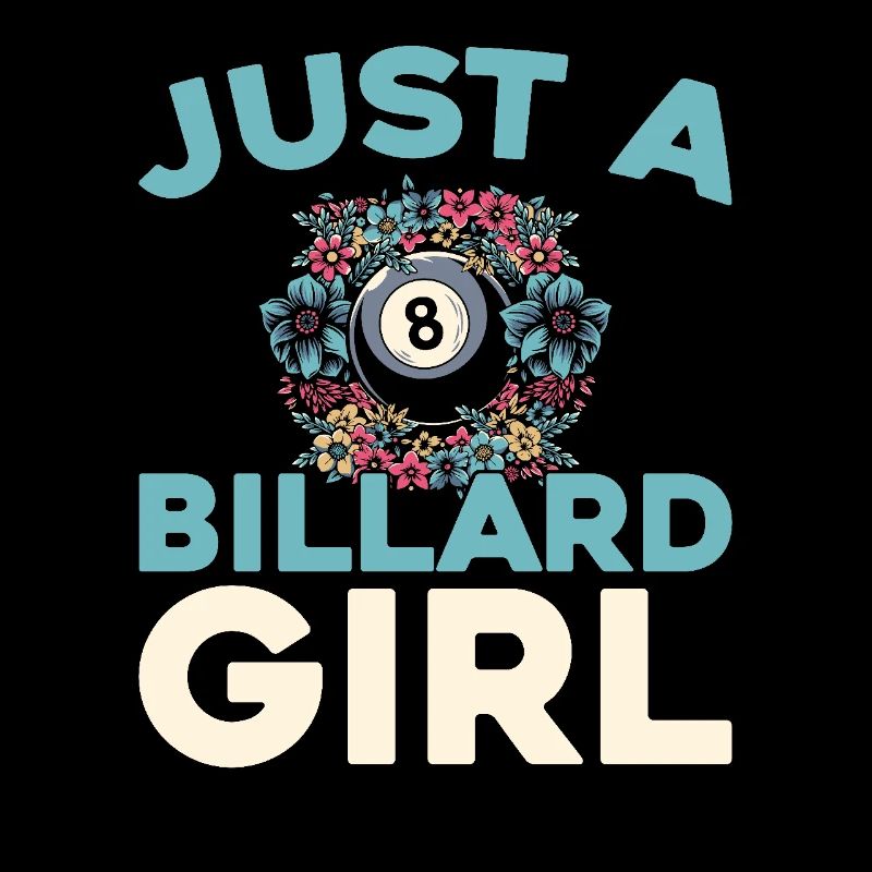 Billard, juste une fille de billard