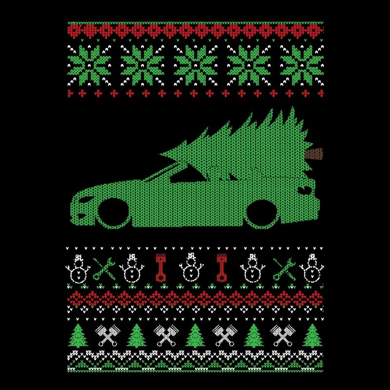 Pull moche de Noël